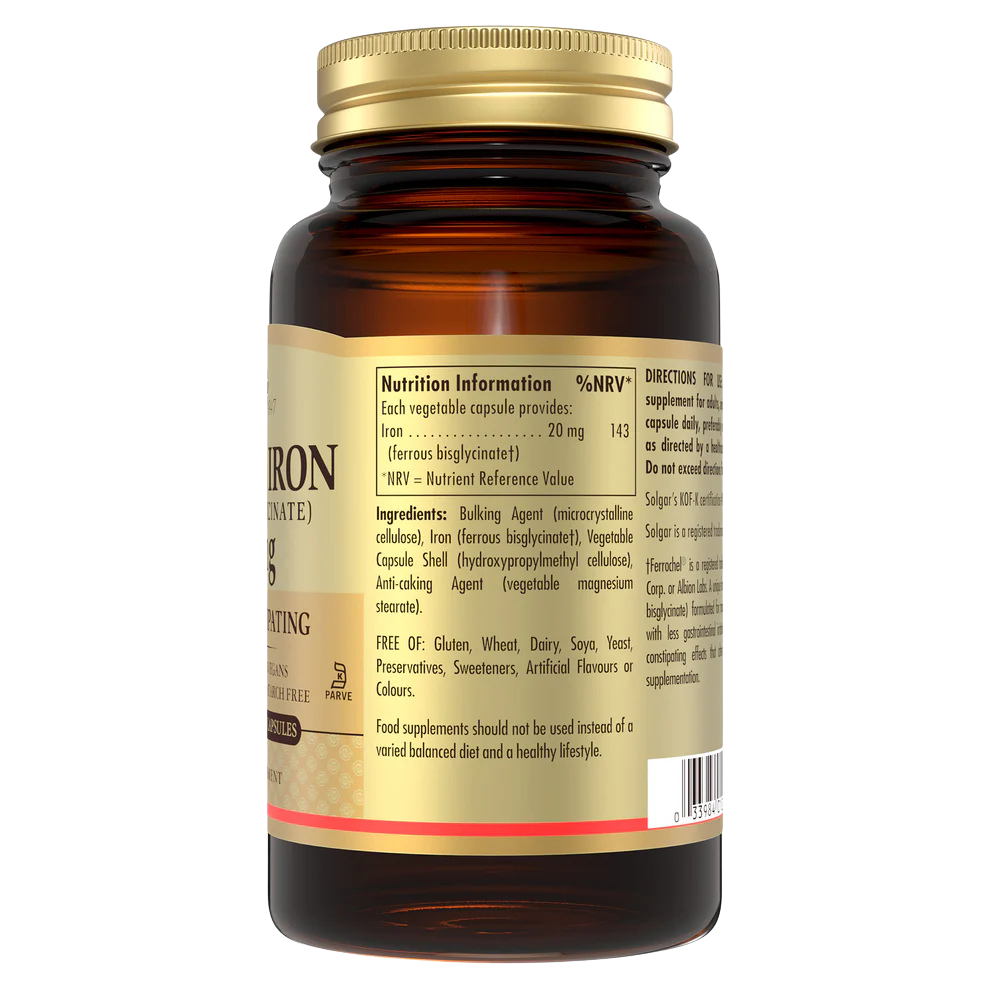 Eisen (Eisenbisglycinat), 20 mg