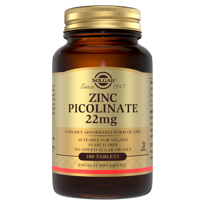 Zinc Picolinate, 22mg