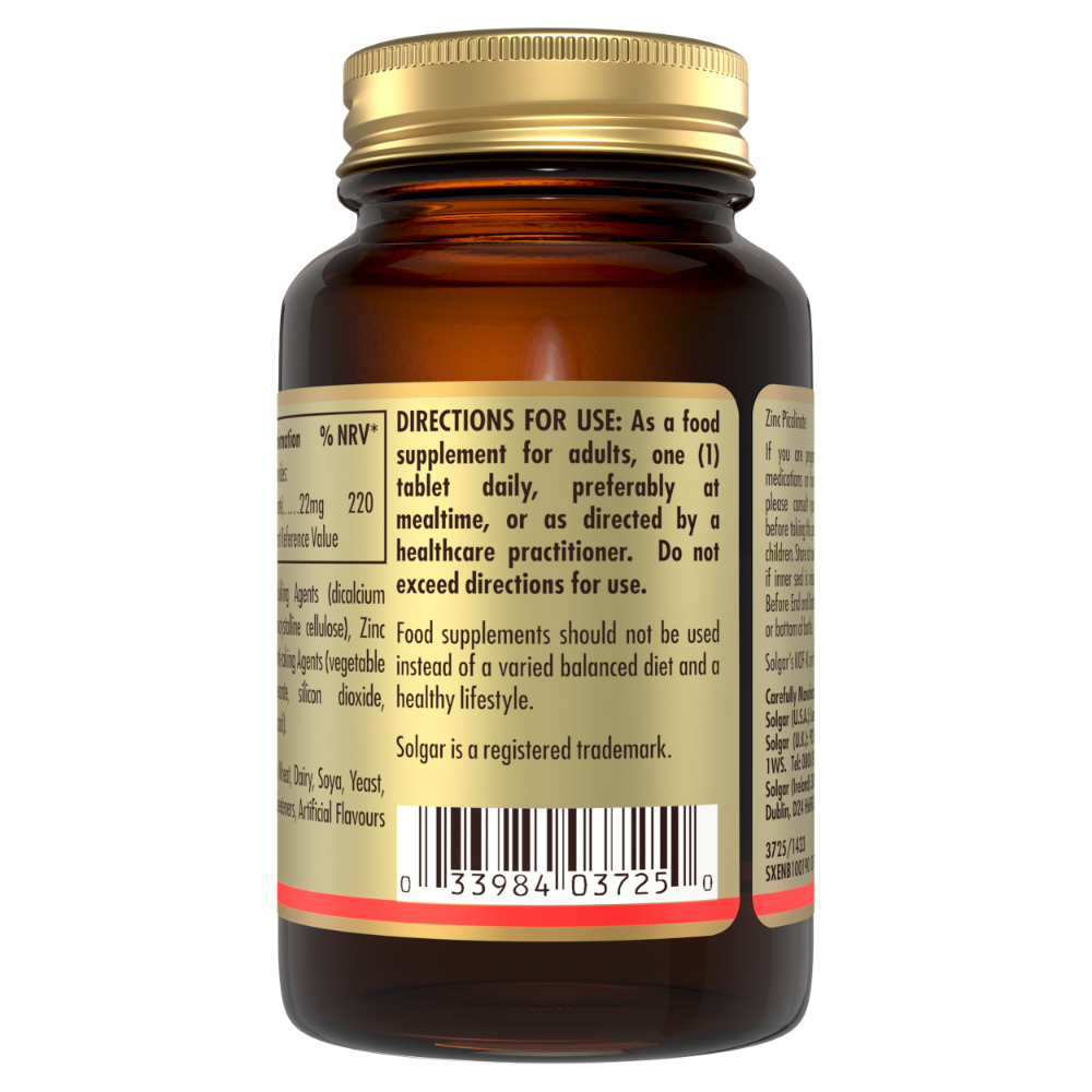 Zinc Picolinate, 22mg