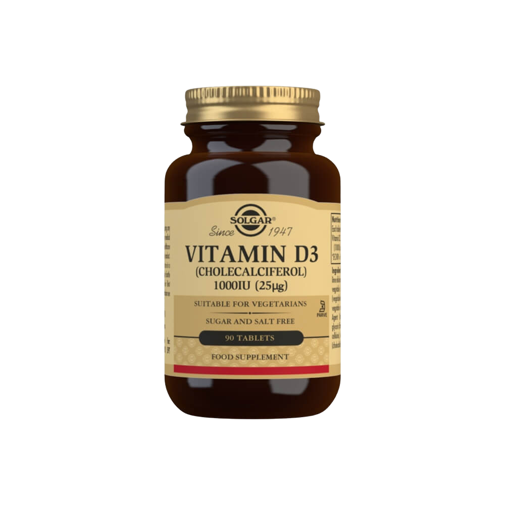 Vitamin D3 (Cholecalciferol), 1000IU (25 µg)