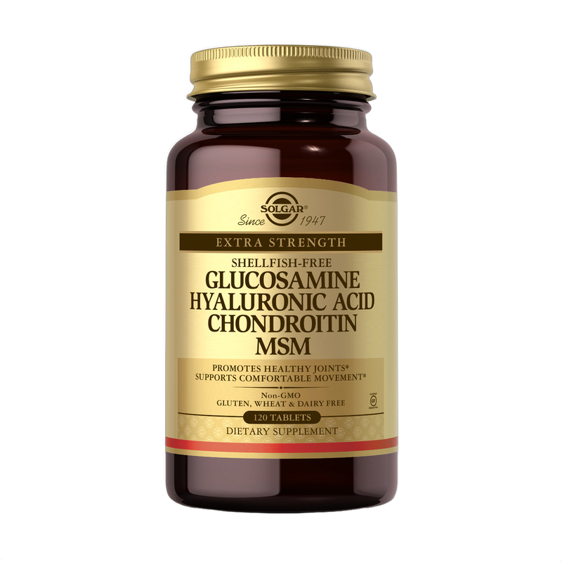 Glucosamina, ácido hialurónico, condroitina y MSM