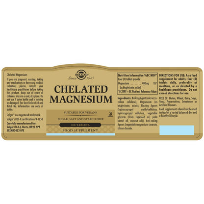 Magnesio chelato