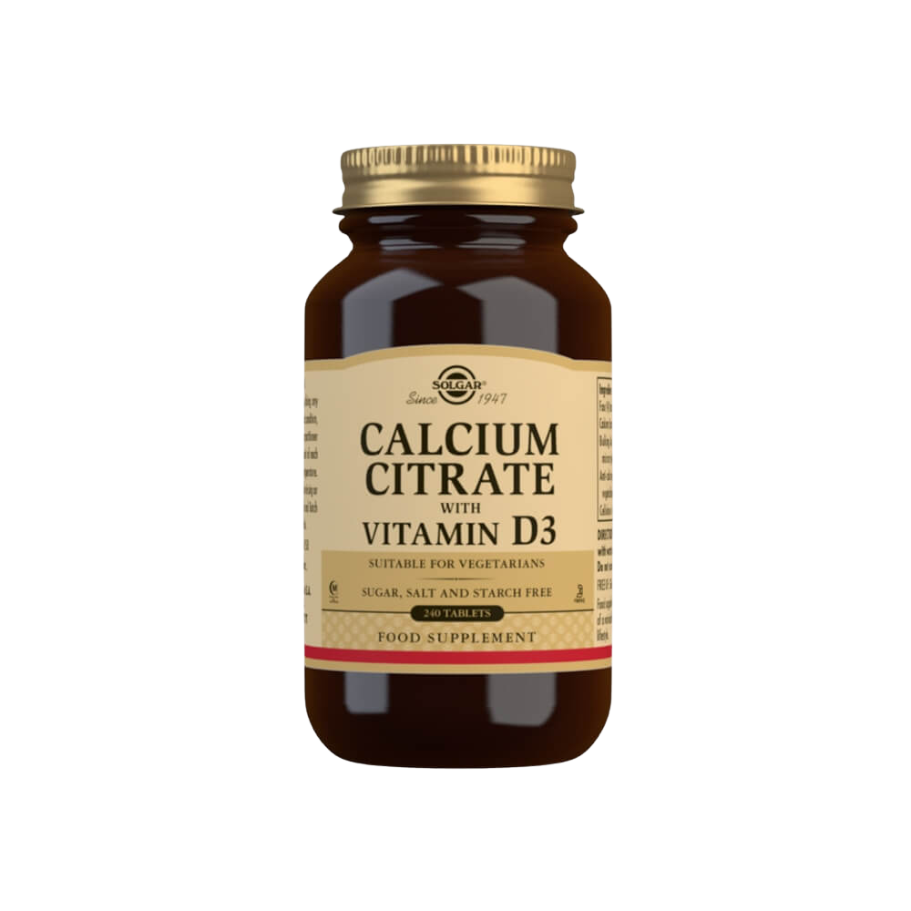 Citrato de calcio con vitamina D3