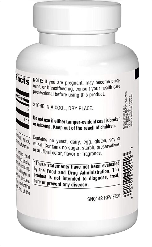 L-lisina, 1.000 mg