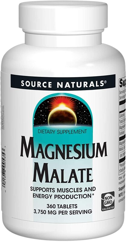 Malate de magnésium, 1 250 mg