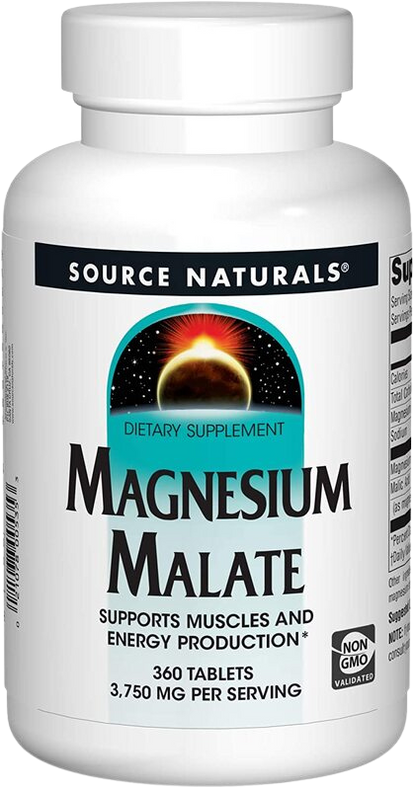Malate de magnésium, 1 250 mg