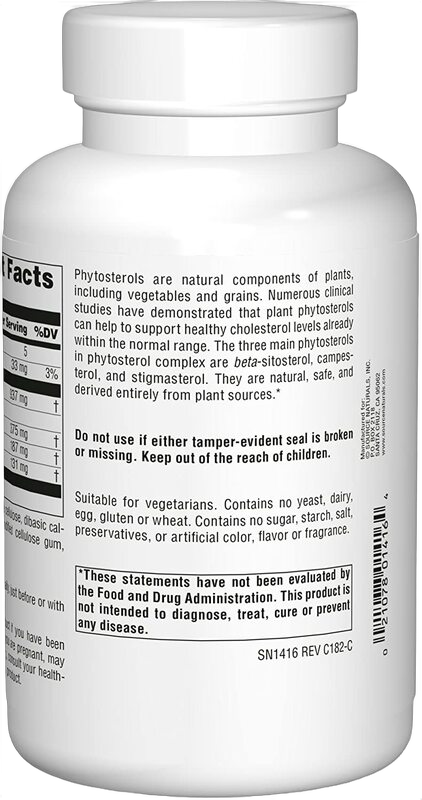 Beta-sitosterol mega potencia, 375 mg