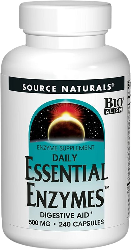 Enzimi essenziali quotidiani, 500 mg