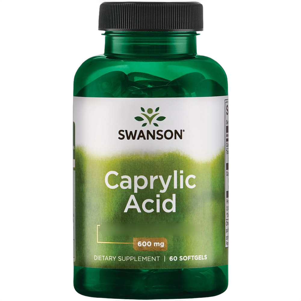 Acido caprilico, 600 mg