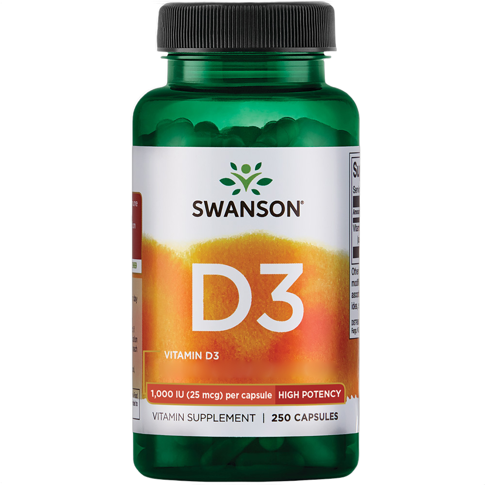 Vitamin D3, 1.000 IE (25 mg)