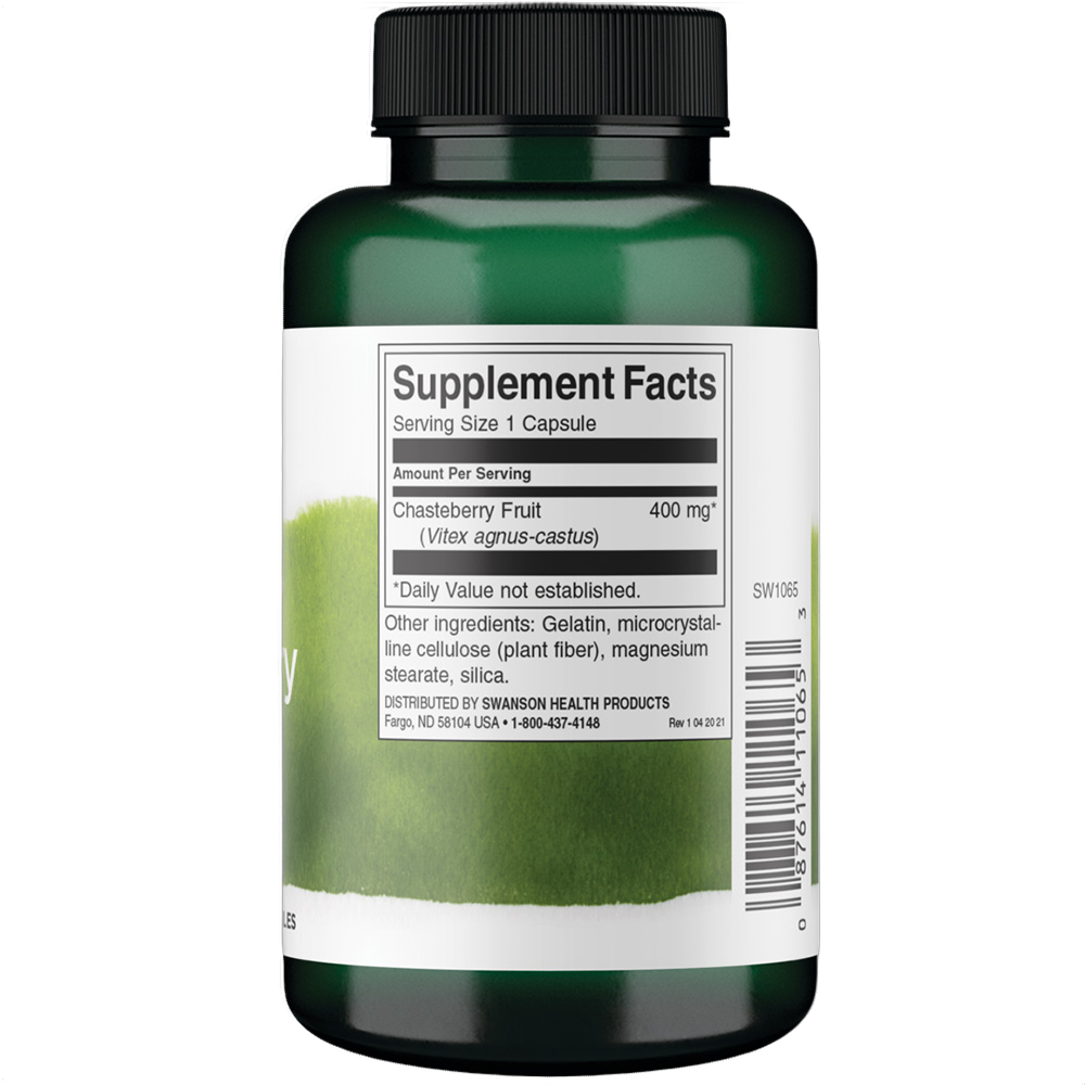 Full Spectrum, Fruto de agnocasto, 400 mg