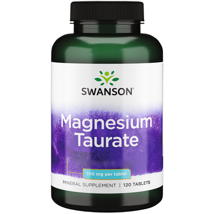 Taurato de magnesio, 100 mg