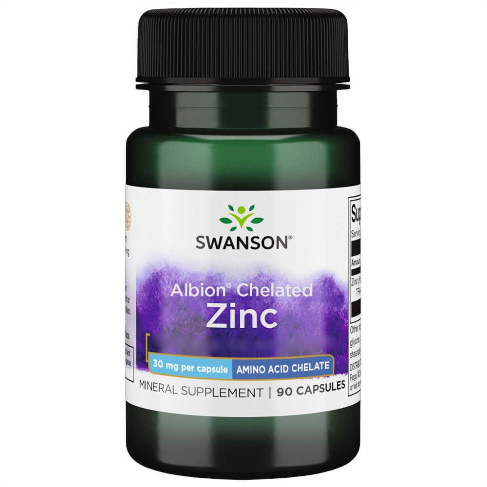 Albion, Zinc, 30 mg