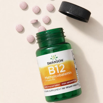 Vitamina B12 metilcobalamina, 5.000 mcg