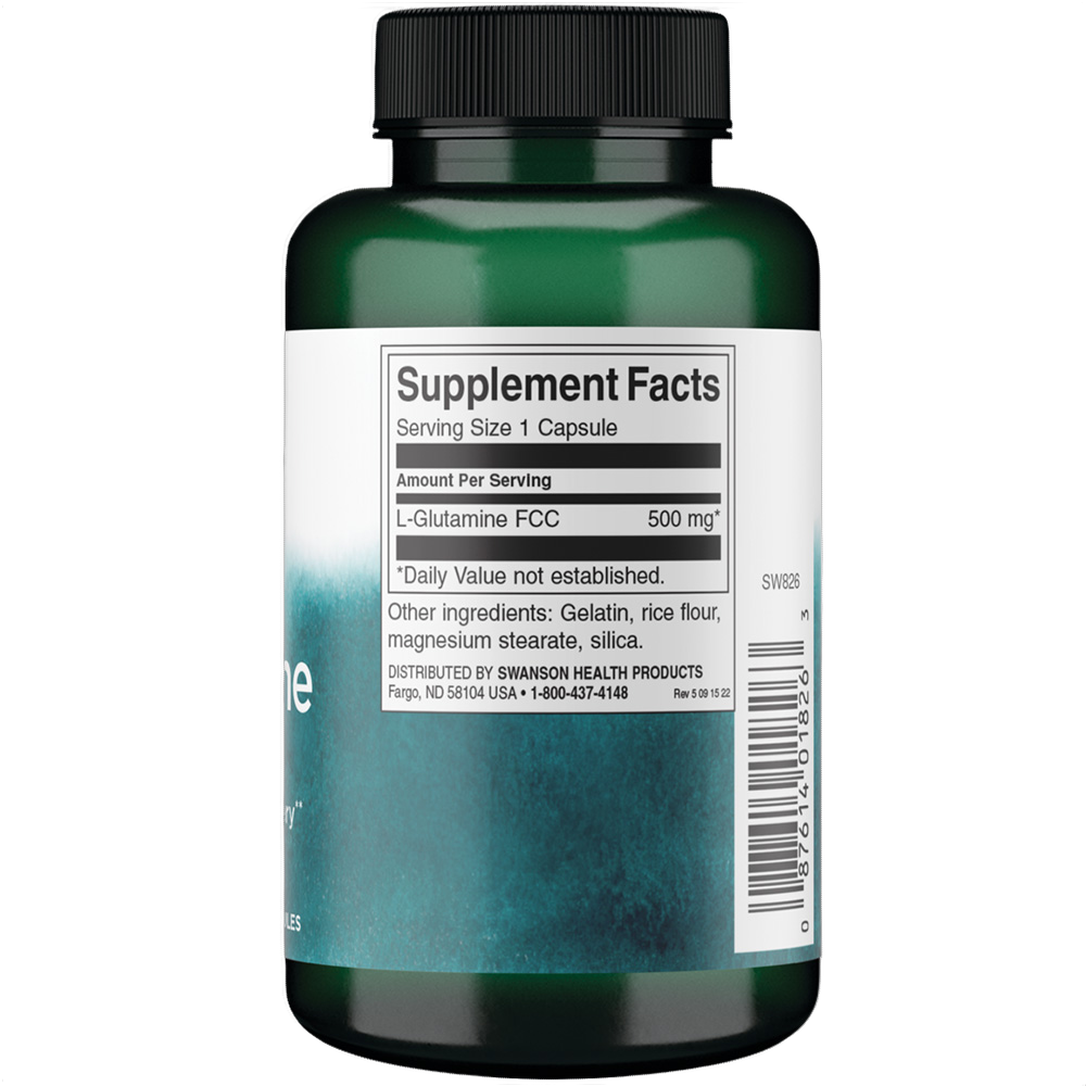 L-glutammina, 500 mg