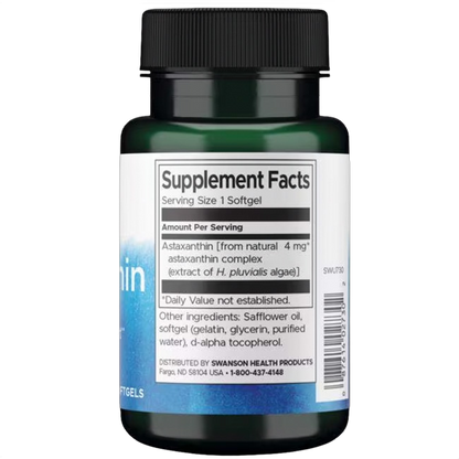 Astaxantina, 4 mg
