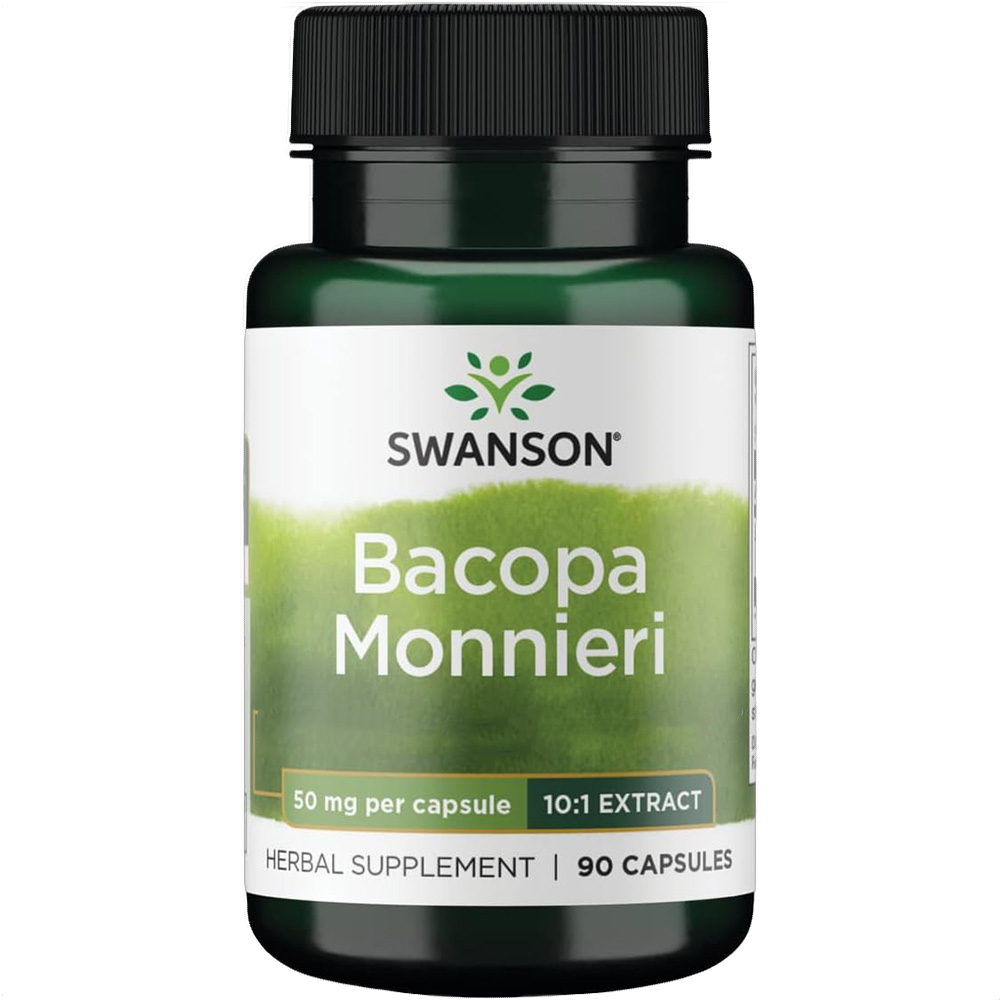 Estratto di Bacopa Monniera 10:1, 50 mg