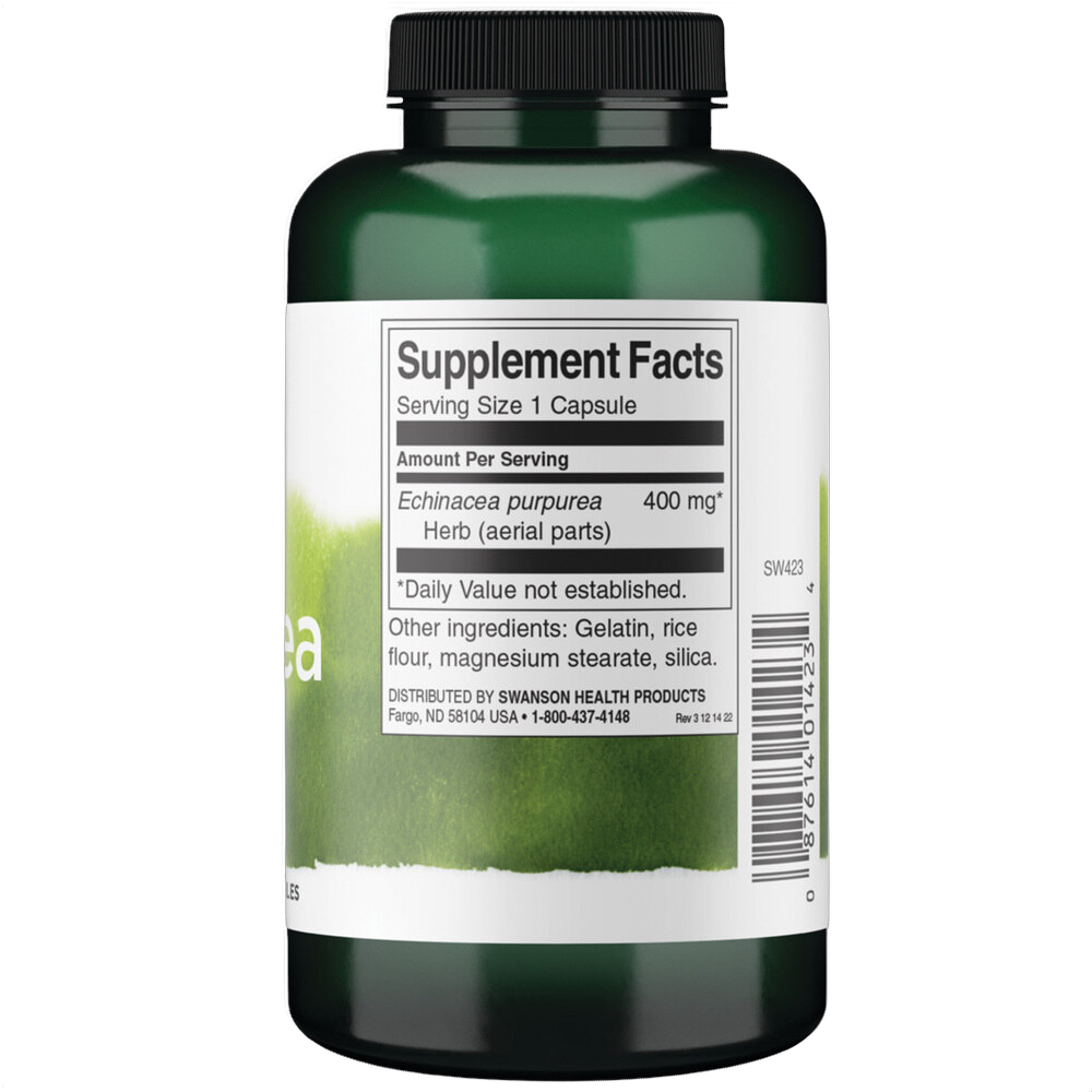 Echinacea, 400 mg