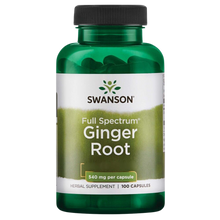 Raíz de jengibre, 540 mg