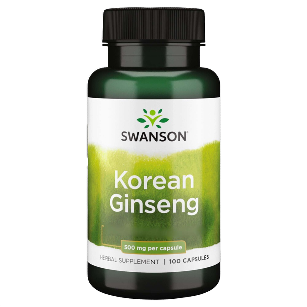 Ginseng coreano, 500 mg