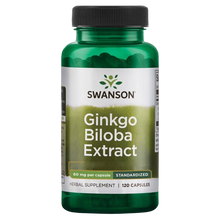 Extracto de ginkgo biloba, 60 mg