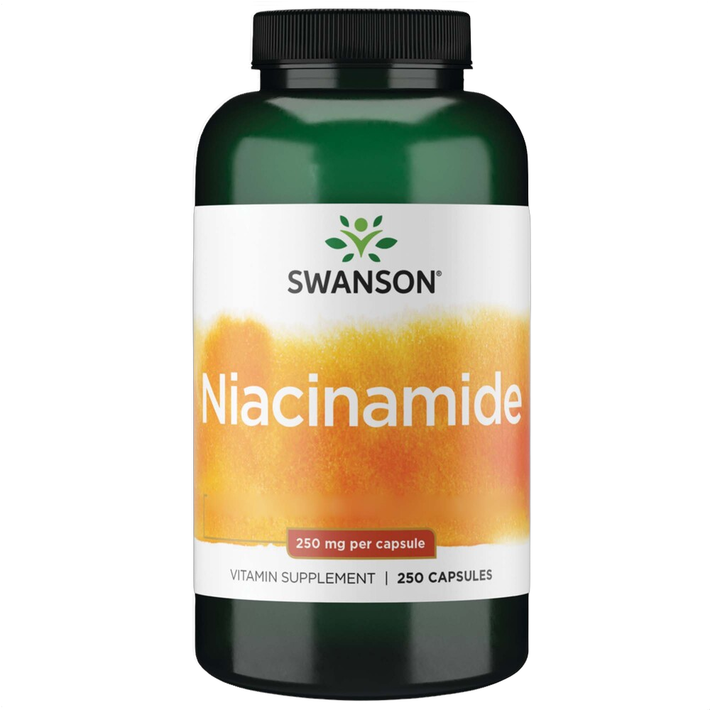 Niacinamide (Vitamine B3), 250 mg