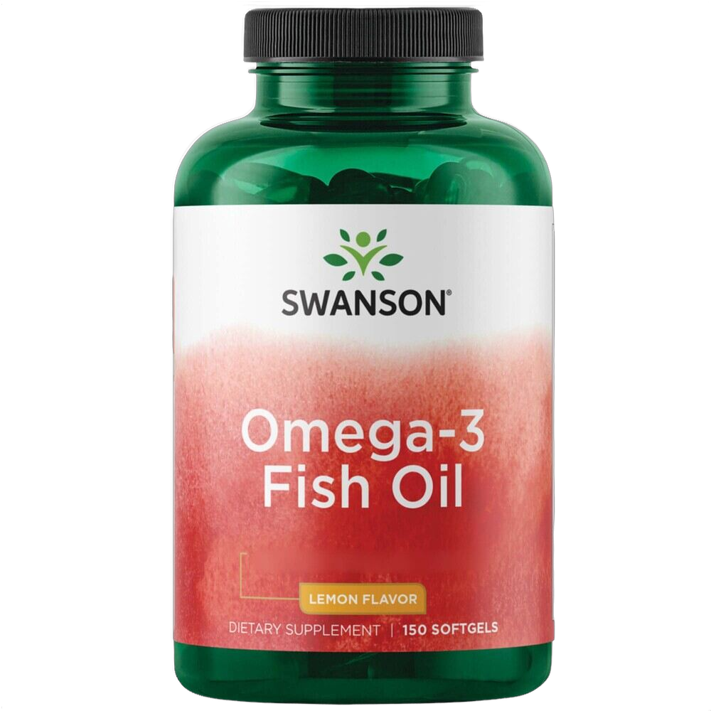 Olio di pesce Omega-3, gusto limone