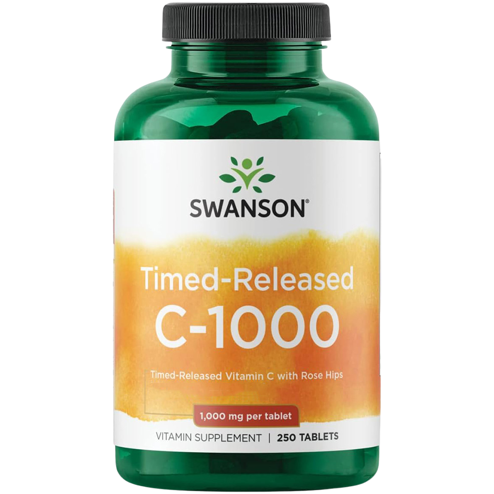 Vitamine C avec cynorrhodon à libération prolongée, 1 000 mg