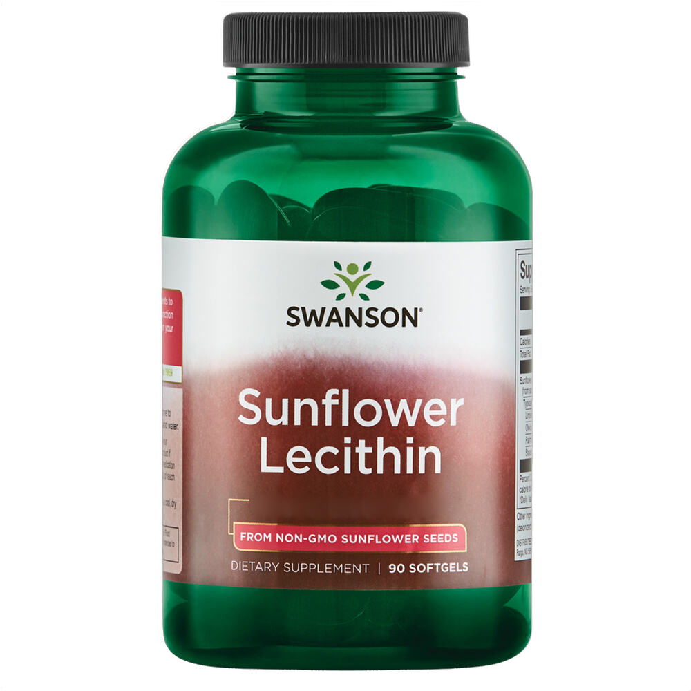 Lecitina de girasol, 1.200 mg