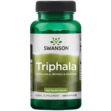 Triphala con Amla Behada y Harada, 500 mg