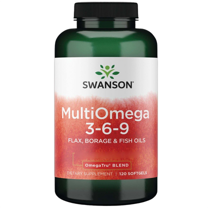 Multiomega 3-6-9 Flax, Borage & Fish Oils