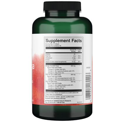Multiomega 3-6-9 Flax, Borage & Fish Oils