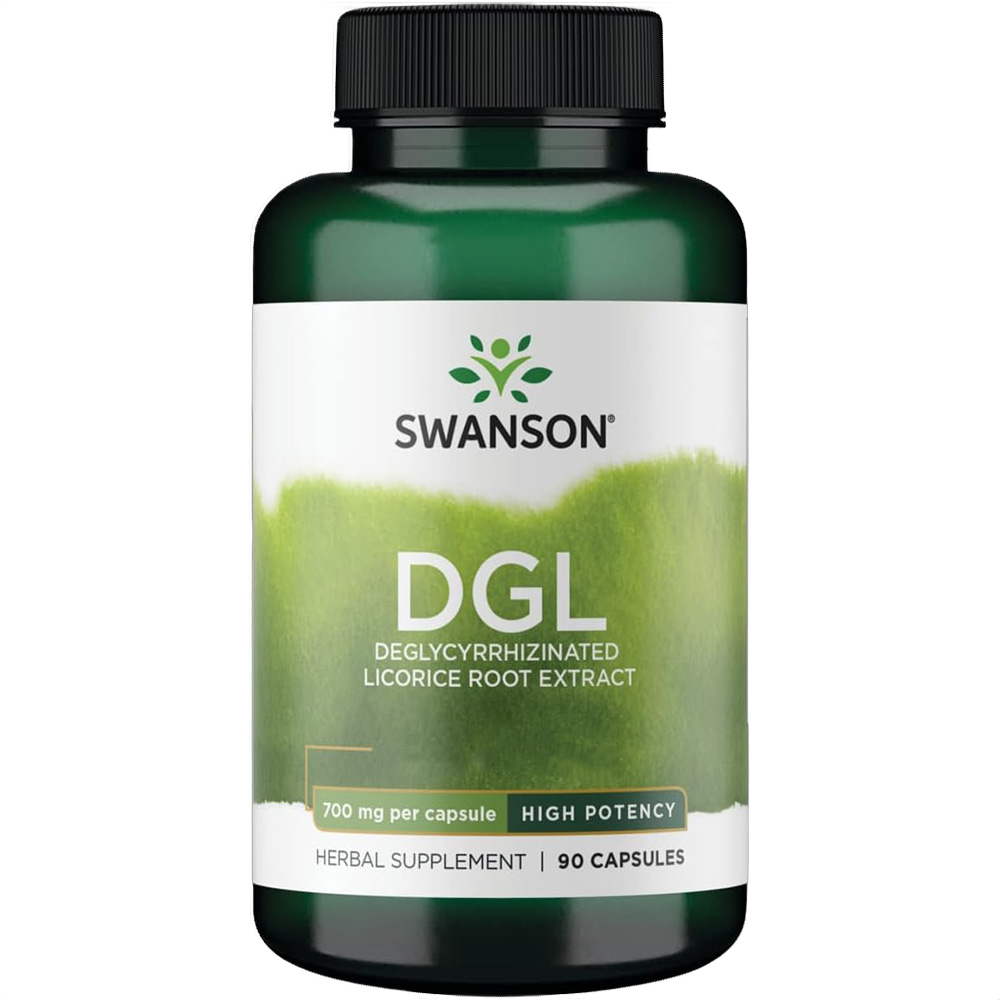 Estratto di radice di liquirizia deglicirrizinata DGL, 700 mg