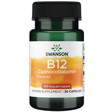 Vitamin B12 Cyanocobalamin, 500mcg