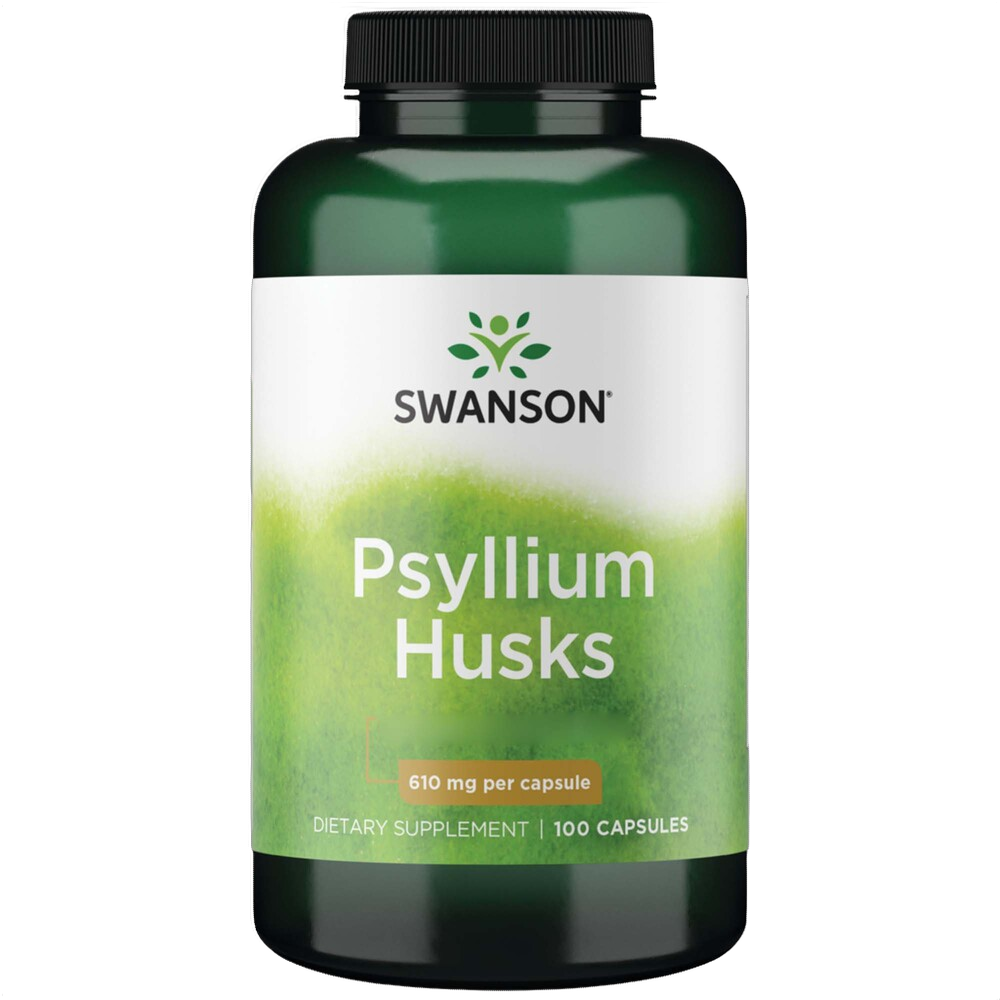 Cosses de psyllium, 610 mg