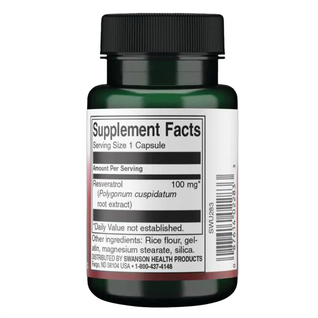 Resveratrol, 100 mg