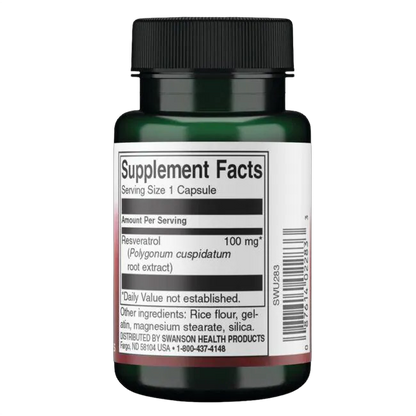 Resveratrol, 100 mg