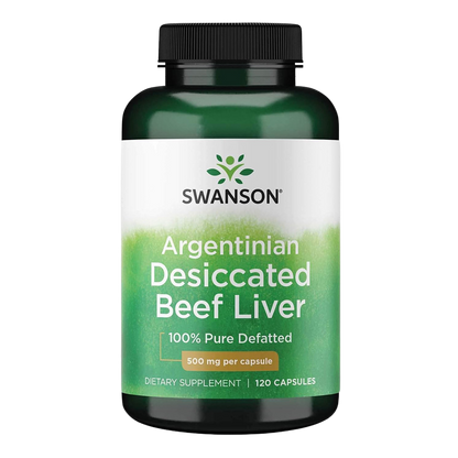 Fegato di manzo essiccato argentino, 500 mg