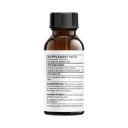 Vitamina D + K2 liquida
