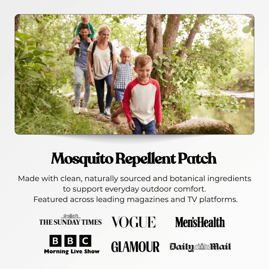 Parches repelentes de mosquitos