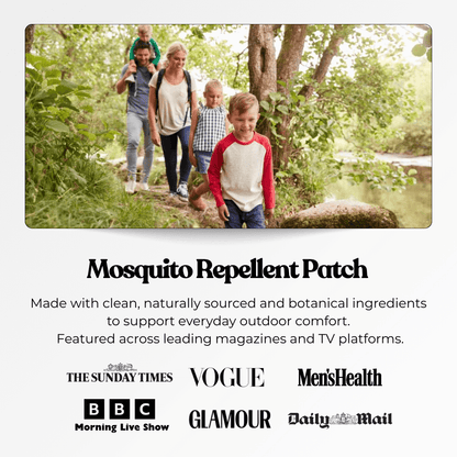 Parches repelentes de mosquitos