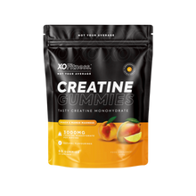 Caramelle gommose alla creatina, gusto pesca e mango, 3000 mg